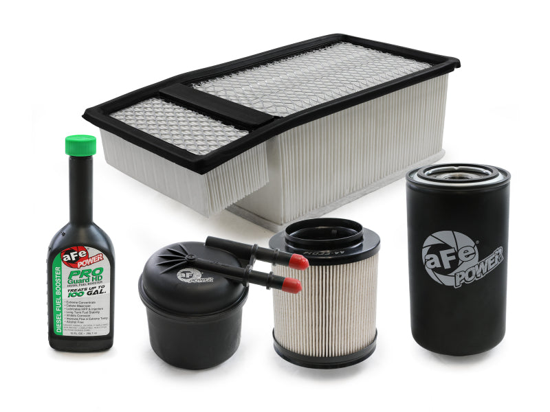 aFe 11-16 Ford Diesel Trucks Power ProGuard Diesel Filter Maintenance Kit aFe Fuel Filters