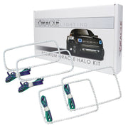 Oracle Ford F250 08-10 Halo Kit - ColorSHIFT w/ BC1 Controller ORACLE Lighting Headlights