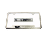 Ford Racing Stainless Steel Ford Performance License Plate Frame Ford Racing License Frame