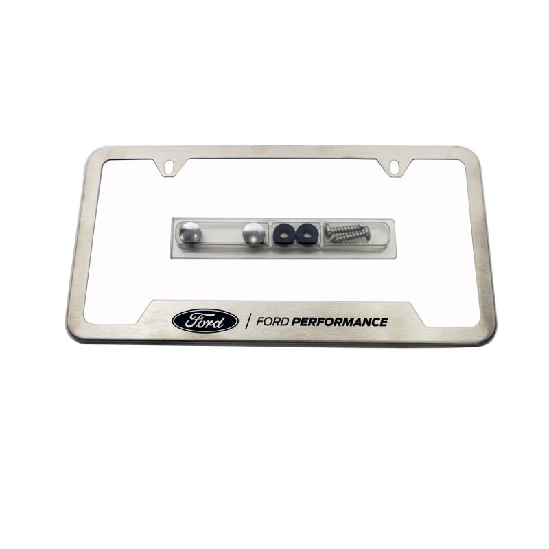 Ford Racing Stainless Steel Ford Performance License Plate Frame Ford Racing License Frame