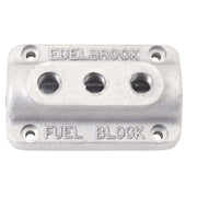 Edelbrock Fuel Block Triple As Cast Edelbrock Carburetor Rebuild Components