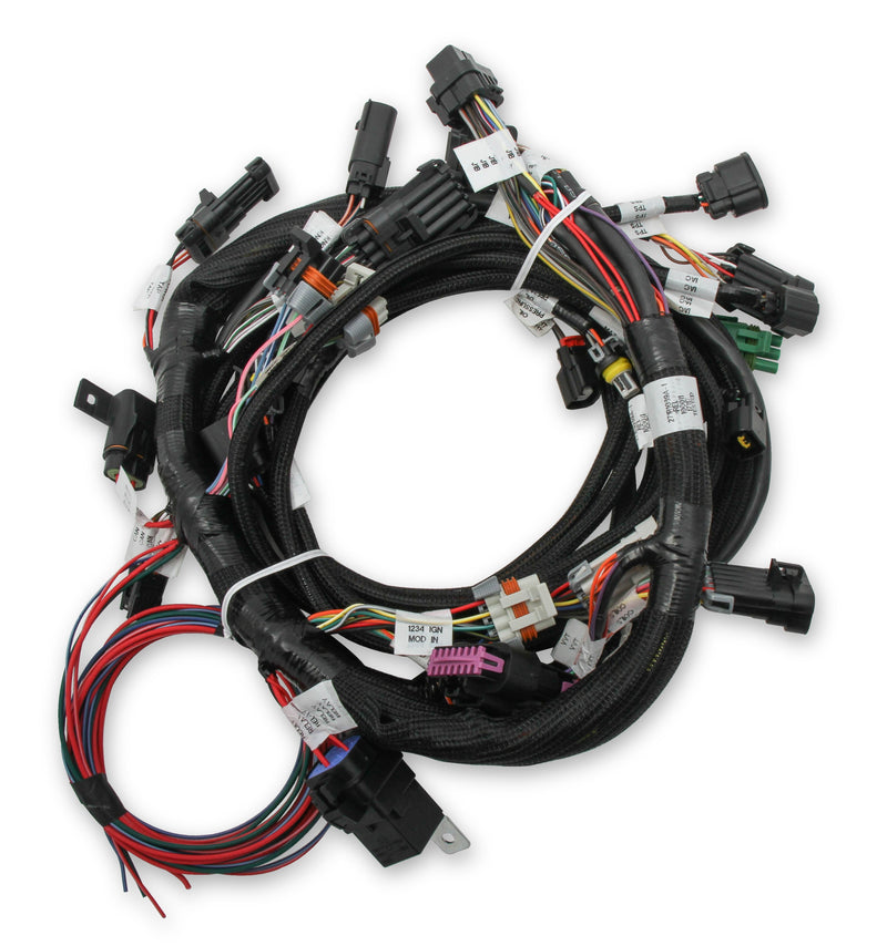 Holley EFI Ford Coyote Engine Main Harness w/ Ti-VCT and stock coils (2011-2017) Holley EFI Autoparts