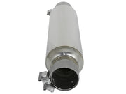 aFe MACH Force-Xp 304 Stainless Steel Resonator 2.5in Inlet/Outlet x 4in Dia x 15in Body x 19in L aFe X Pipes