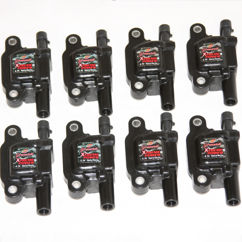 Granatelli 14-23 GM LT Direct Ignition Coil Packs - Black (Set of 8) Granatelli Motor Sports Ignition Coils - Upgrade
