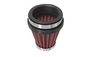 K&N Universal Chrome Filter 2 1/8 inch FLG / 3 inch Bottom / 2 inch Top / 3 inch Height K&N Engineering Air Filters - Universal Fit