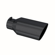 MBRP Universal Tip 8in OD Rolled End 5in Inlet 18in Length T304 - Black MBRP Tips