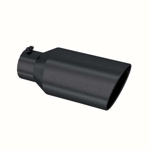 MBRP Universal Tip 8in OD Rolled End 5in Inlet 18in Length T304 - Black MBRP Tips