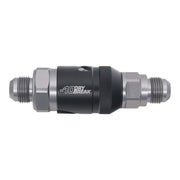 DeatschWerks 10AN Male Flare Quick Disconnect Dry Break Fitting - 2 Pieces Anodized Matte Black DeatschWerks Fittings