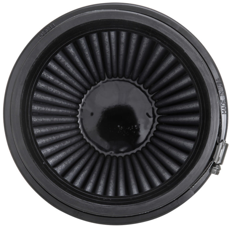 K&N Universal Rubber Filter Round Tapered 6in Flange ID x 7.5in Base OD x 5.25in Top OD x 6in Height K&N Engineering Air Filters - Universal Fit