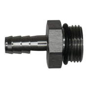 DeatschWerks 10AN ORB Male to 3/8in Male Triple Barb Fitting (Incl O-Ring) - Anodized DW Titanium DeatschWerks Fittings