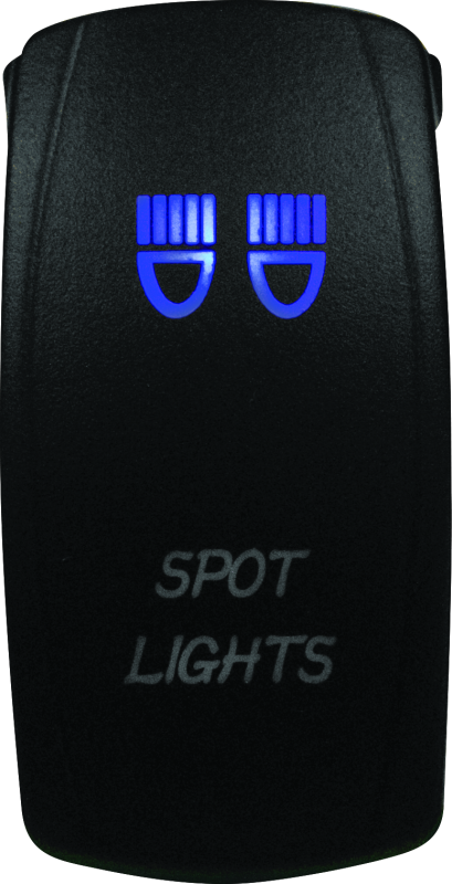 DragonFire Racing Lighted Switch Spot Light On/Off Blue DragonFire Racing Relays