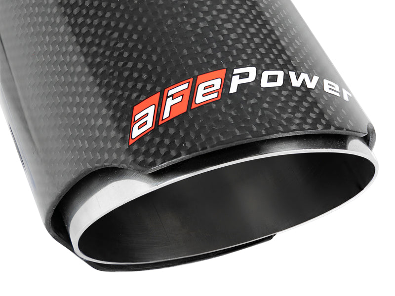 aFe MACH Force-Xp Universal Exhaust Tip 2-1/2 IN Inlet x 3-1/2 IN Outlet X 7 IN L aFe Tips