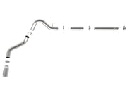 aFe Large Bore-HD 4in 409 SS DPF-Back Exh 18-19 Ford F-150 V6-3.0L (td) w/ Polished Tip aFe DPF Back