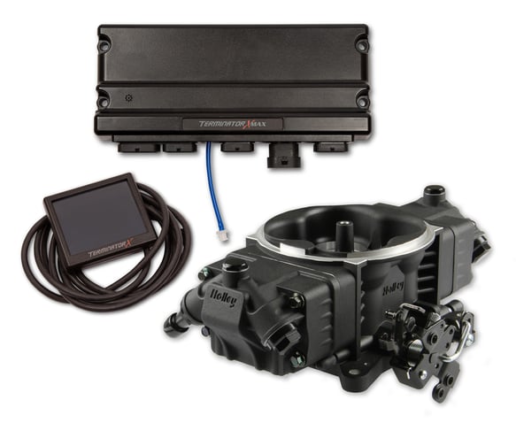 Holley EFI Terminator X Max Stealth 4150 - Black 550-1012 HOLLEY EFI Autoparts