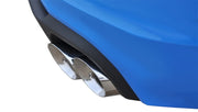 Corsa 2013-2014 Ford Mustang Shelby GT500 5.8L V8 Polished Sport Axle-Back Exhaust CORSA Performance Axle Back
