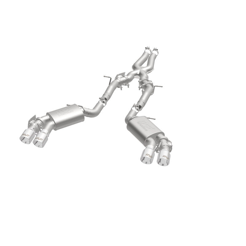 MagnaFlow 2016 Chevy Camaro 6.2L V8 Competition Cat Back w/ Quad Polished Tips Magnaflow Catback