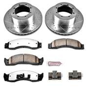 Power Stop 00-02 Ford E-450 Super Duty Rear Z36 Truck & Tow Brake Kit PowerStop Brake Kits - Performance D&S