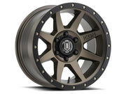 ICON Rebound 17x8.5 6x135 6mm Offset 5in BS 87.1mm Bore Bronze Wheel ICON Wheels - Cast