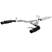 MagnaFlow Cat-Back 15-16 Ford Mustang 5.0L V8 Competition SS 3in Dual Split Rear 4.5in Black Tips Magnaflow Catback