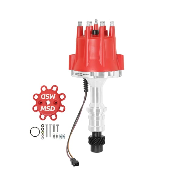 Oldsmobile V8 350-455 Distributor 8566 MSD Autoparts