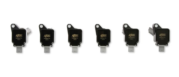 ACCEL Ignition Coil 2017-2020 Ford EcoBoost 3.5L engines, Black, 6-pack 140647K-6 ACCEL Autoparts