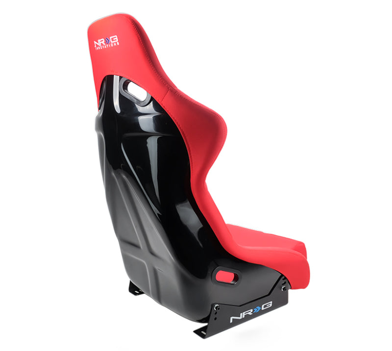 NRG FRP Bucket Seat (Red Cloth) - Large NRG Race Seats