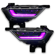 Oracle 21-22 Ford F-150 ColorSHIFT RGB+W Fog Light DRL Upgrade Kit w/ No Controller ORACLE Lighting Headlights
