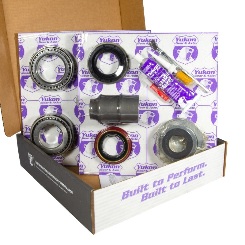 Yukon 9.75in Ford 3.73 Rear Ring & Pinion Install Kit 34 Spline Positraction 2.99in Axle Bearing Yukon Gear & Axle Differential Install Kits