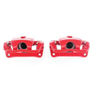 Power Stop 12-17 Ford F-150 Rear Red Calipers w/Brackets - Pair PowerStop Brake Calipers - Perf