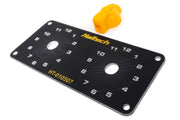 Haltech Dual Switch Panel Kit w/Yellow Knob Haltech Switch Panels