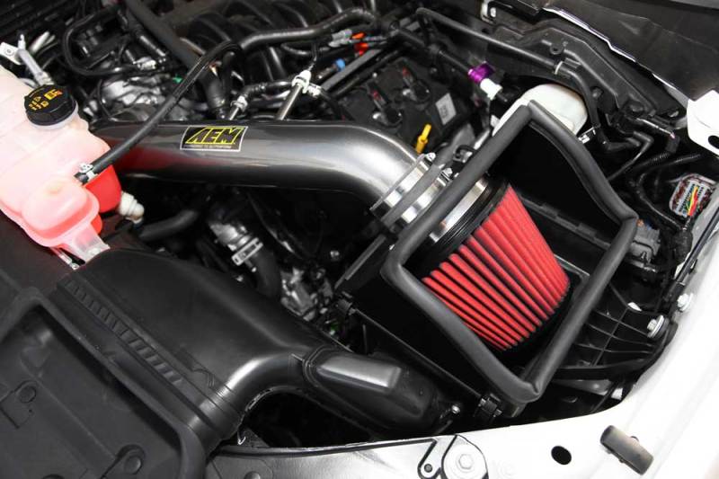 AEM 2015 Ford F-150 5.0L V8 Cold Air Intake System AEM Induction Cold Air Intakes