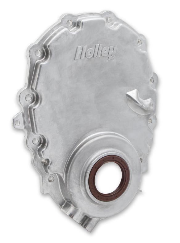 Holley Cast Aluminum Timing Chain Cover 21-152 HOLLEY Autoparts