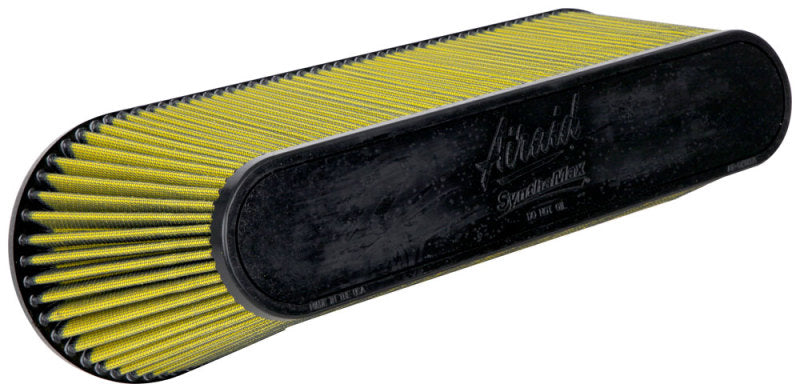 Airaid Universal Air Filter - 8-5/8in FLG x 17-9/16x5-9/16in B x 15-1/16x3-1/16in T x 6in H Airaid Air Filters - Universal Fit