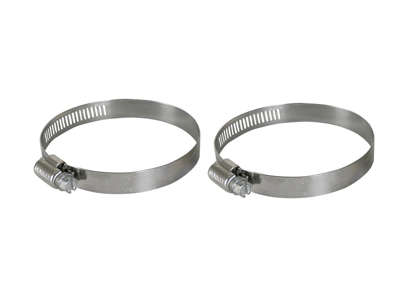aFe Magnum FORCE Replacement Clamp Kit SAE 044 (2-5/16 IN ID to 3-1/4 IN ID Range) Pair aFe Air Intake Components