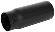 Spectre Exhaust Tip 4in. Resonated - Black Spectre Tips