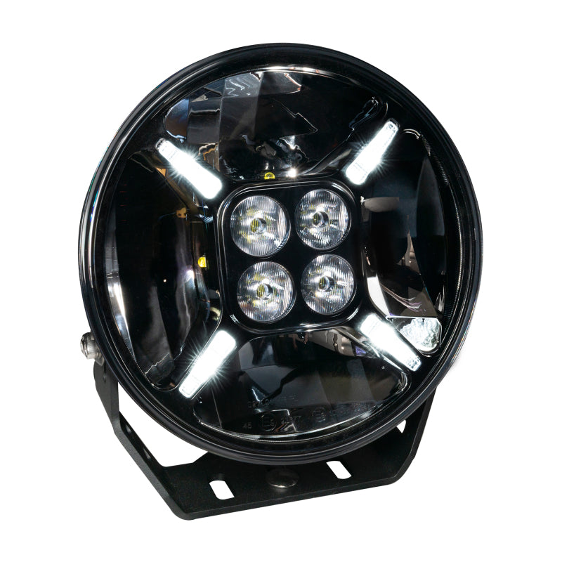 Oracle Multifunction 120w LED Spotlight (Round Post Mount) ORACLE Lighting Light Bars & Cubes