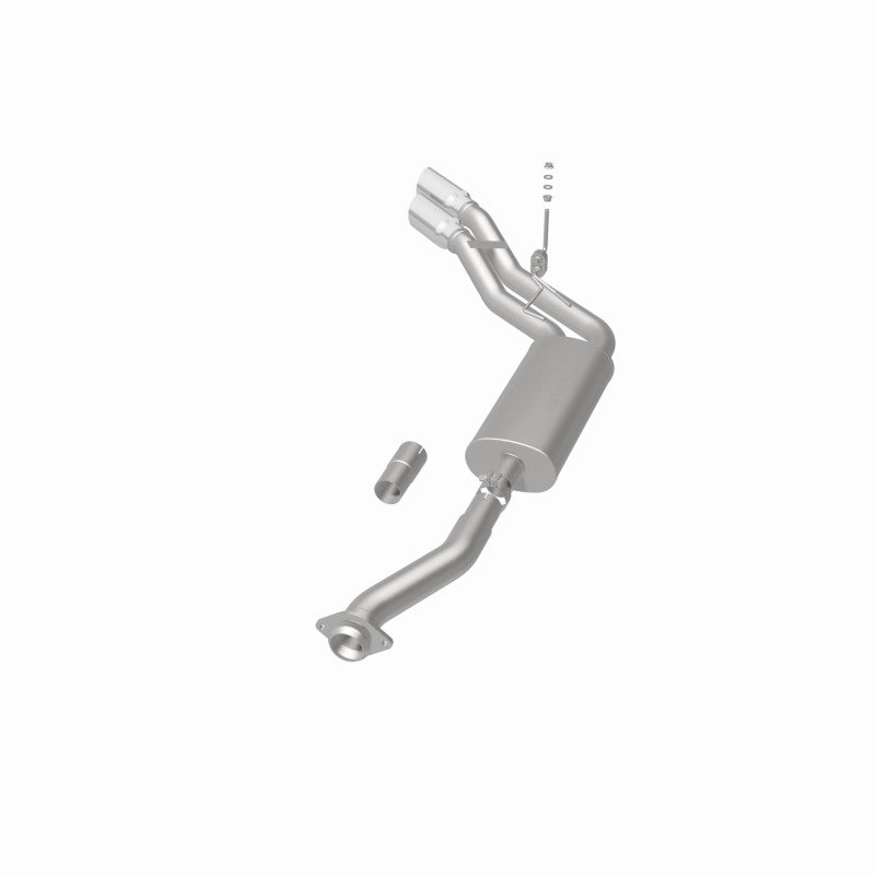 MagnaFlow 11-13 Ford F-150 Pickup Dual Same Side Before P/S Rear Tire Stainless CatBack Perf Exhaust Magnaflow Catback