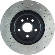 StopTech Slotted & Drilled Sport Brake Rotor Stoptech Brake Rotors - Slot & Drilled