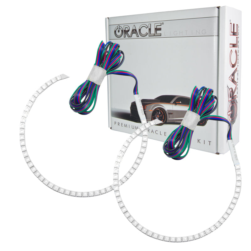Oracle Ford Mustang GT/V6 10-12 Halo Kit - ColorSHIFT ORACLE Lighting Headlights