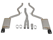 aFe MACHForce XP Exhausts Cat-Back SS-304 EXH w/ Black Tips 15-16 Ford Mustang EcoBoost 2.3L (t) aFe Catback