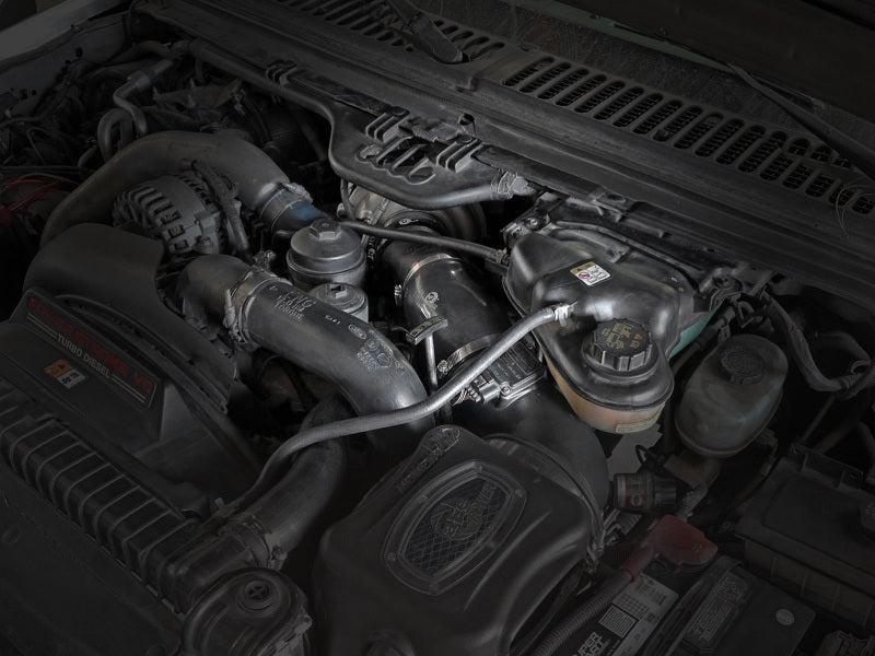 aFe Power MagnumFORCE Torque Booster Tube Ford Diesel Trucks 03-07 V8-6.0L aFe Air Intake Components