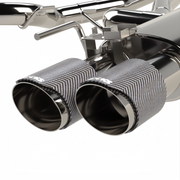 Kooks 18-24 Ford Mustang GT 5.0 3in. Valved Touring Cat-Back Exhaust - Carbon Tips Kooks Headers Catback