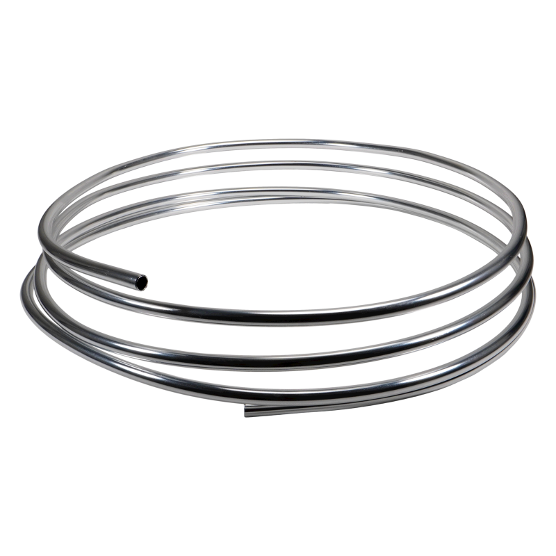 DeatschWerks 8AN Aluminum Hard Tubing 20ft Anodized Clear DeatschWerks Hard Lines