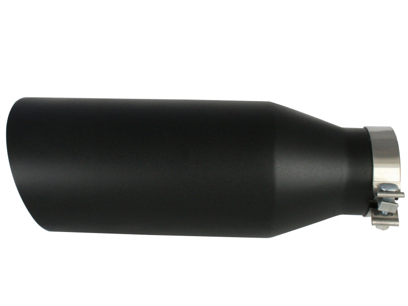 aFe MACH Force-Xp Universal Exhaust Tip 4 IN Inlet x 7 IN Outlet x 18 IN L