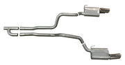 Gibson 05-10 Ford Mustang Base 4.0L 2.5in Cat-Back Dual Exhaust - Aluminized Gibson Catback