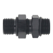 DeatschWerks 6AN ORB Male to 6AN ORB Male Swivel Adapter - Anodized Matte Black DeatschWerks Fittings