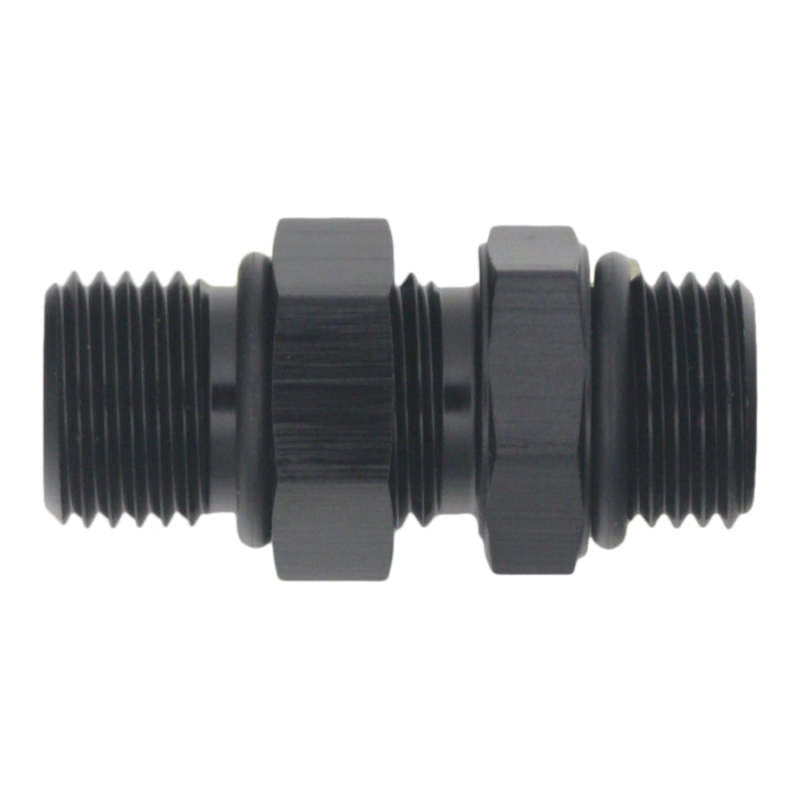 DeatschWerks 6AN ORB Male to 6AN ORB Male Swivel Adapter - Anodized Matte Black DeatschWerks Fittings