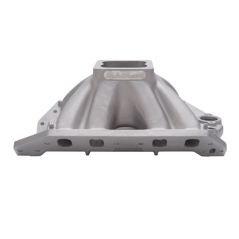 Edelbrock Manifold Big Victor II BBC w/ Edelbrock Profiler or Dart Big Chief Heads Dominator Flange Edelbrock Intake Manifolds