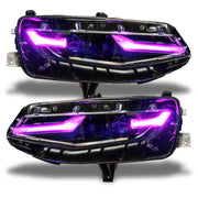 Oracle 19-21 Chevy Camaro LS/LT RGB+A Headlight DRL Kit - ColorSHIFT w/ RF Controller ORACLE Lighting Headlights