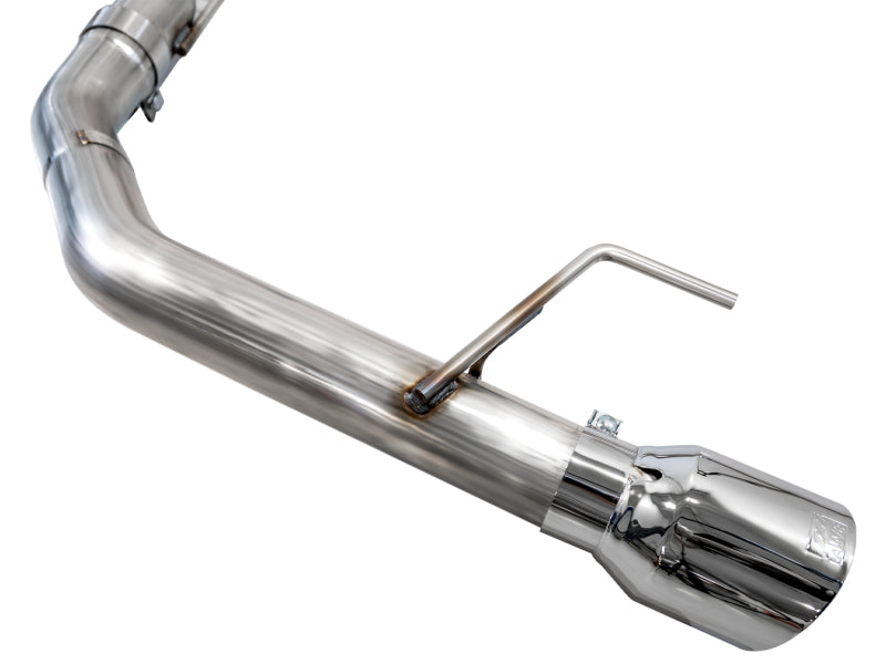 AWE 2024 Ford Mustang GT Fastback S650 RWD Track Edition Cat-Back Exhaust w/ Dual Chrome Silver Tips AWE Tuning Catback